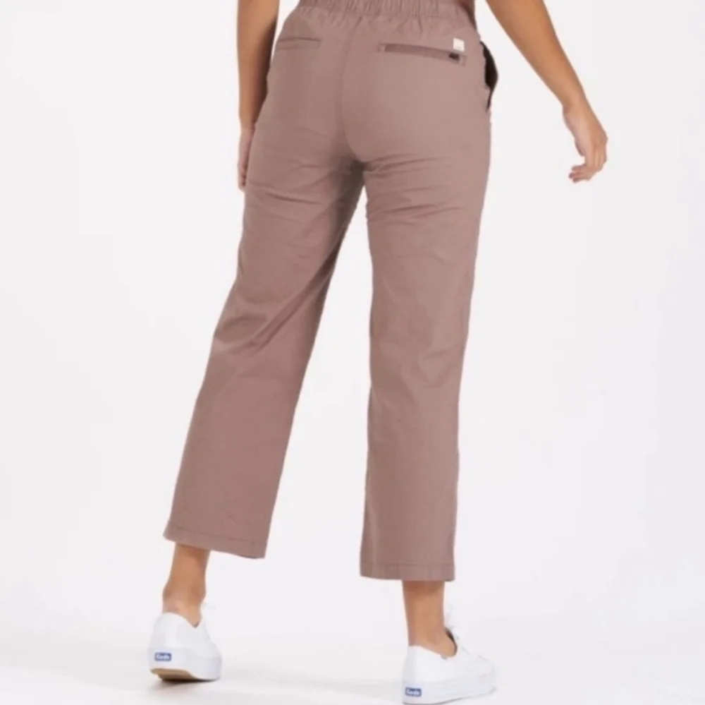Vuori Performance Ripstop DuraTerra Wide Leg Pants Hazel S